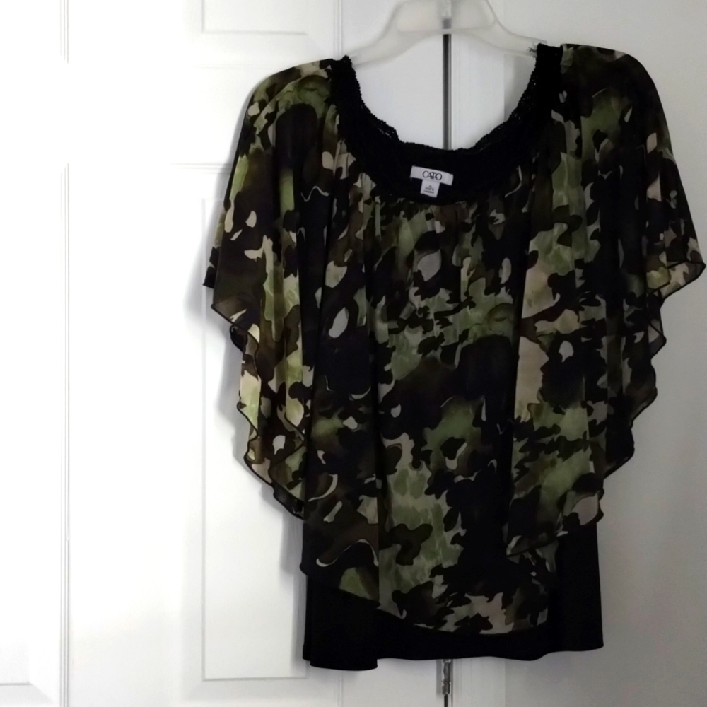 Poncho Style Top